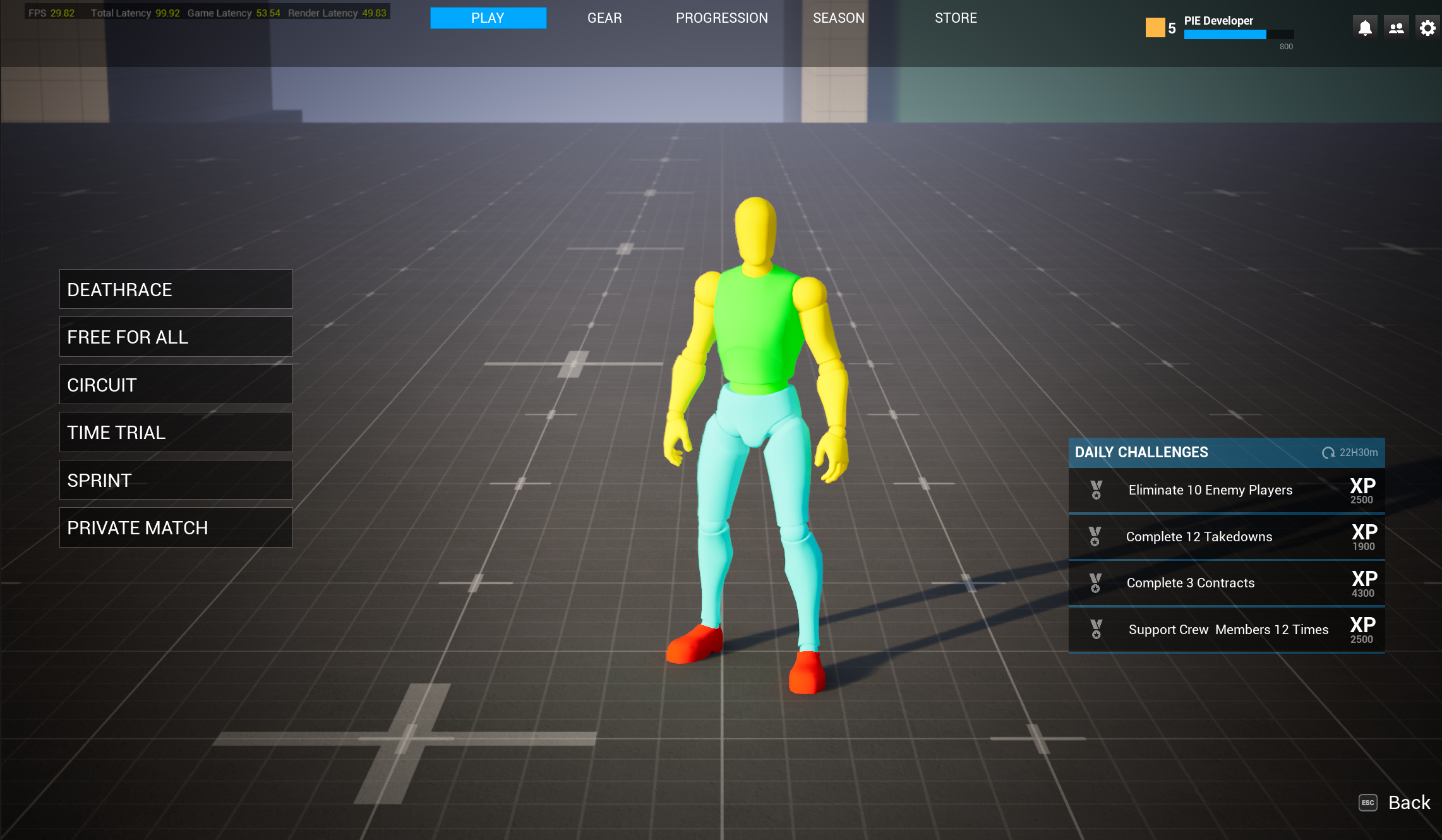 Unreal Engine Live-Service Framework